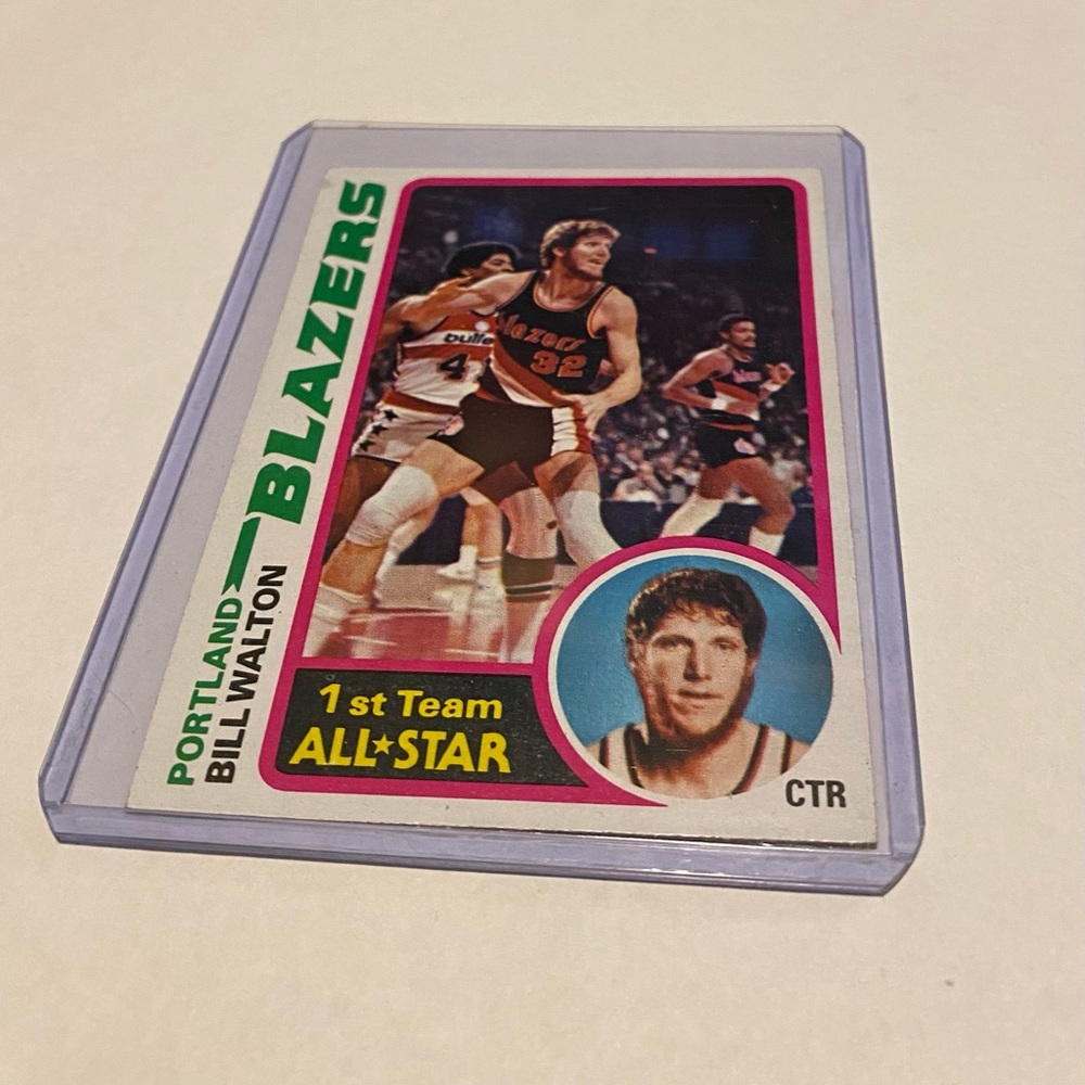 Bill Walton 1978 Topps Basketball Card HOF Vintage Collectible